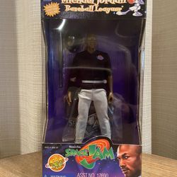  Vintage 1996 Space Jam Michael Jordan Baseball Action Figure