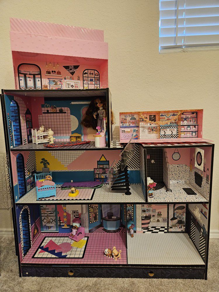 LOL Doll House, Polly Pocket, My Little Ponies, My Life 18" Doll, Barbies
