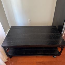 Rolling Coffee Table