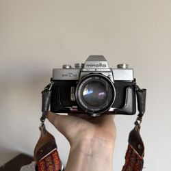 Vintage Film Camera 35 mm Minolta SRT 101 And Lenses 