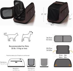 Sleepypod Pet Carrier (Dark Chocolate)