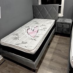 New Twin Bed With Mattress
