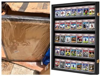 NEW Nice C LED Baseball Graded Card Display Case (Vertical 1 Pack)
