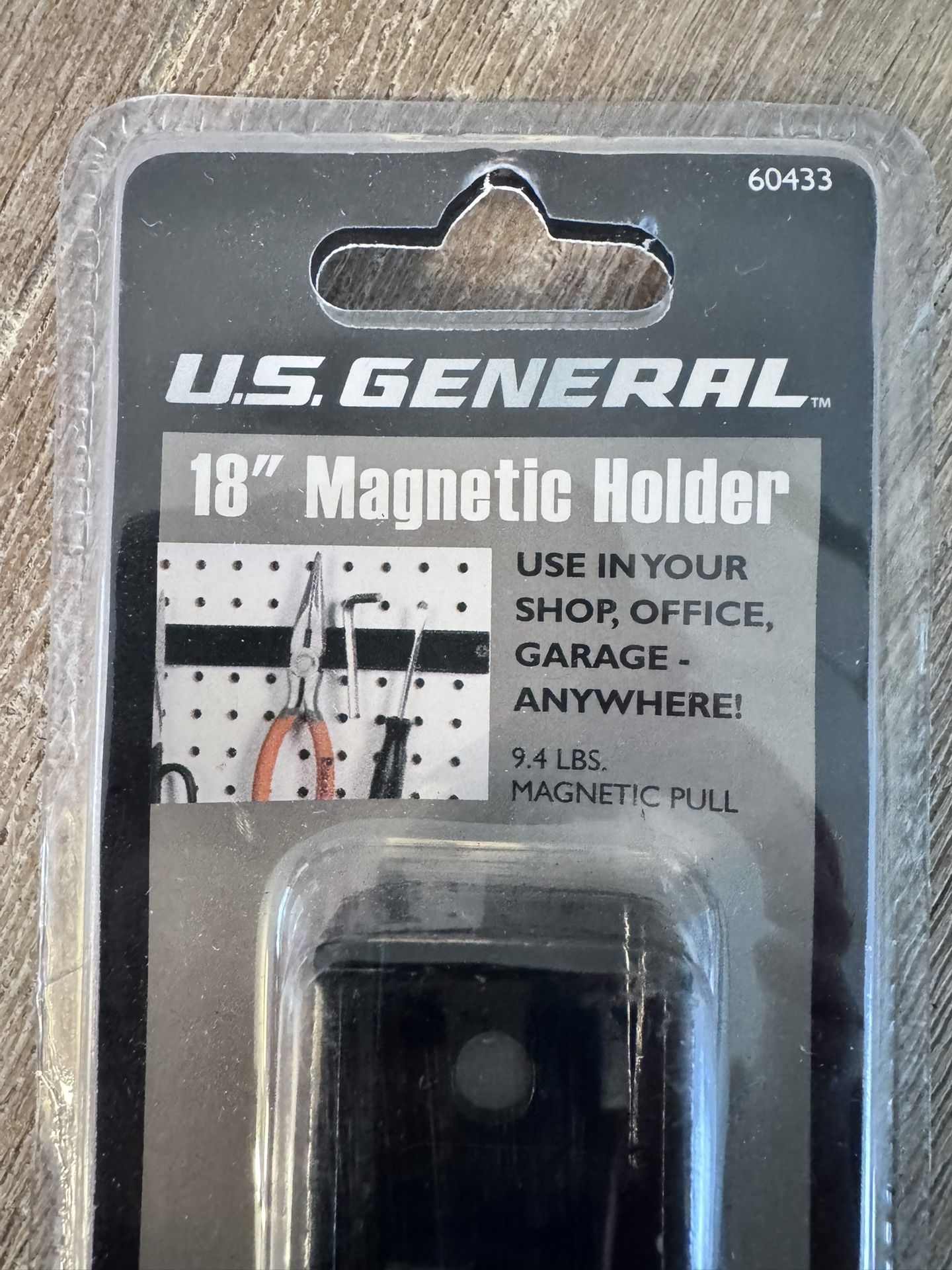 US General Magnetic Holder 18 inch 9.4 Pounds Magnetic Pull