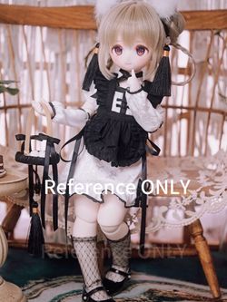 1/4 BJD Chinese Panda Theme Qipao Outfit Set