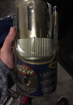 Muffler piece lights up led