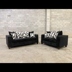 New Sofa + Loveseat 