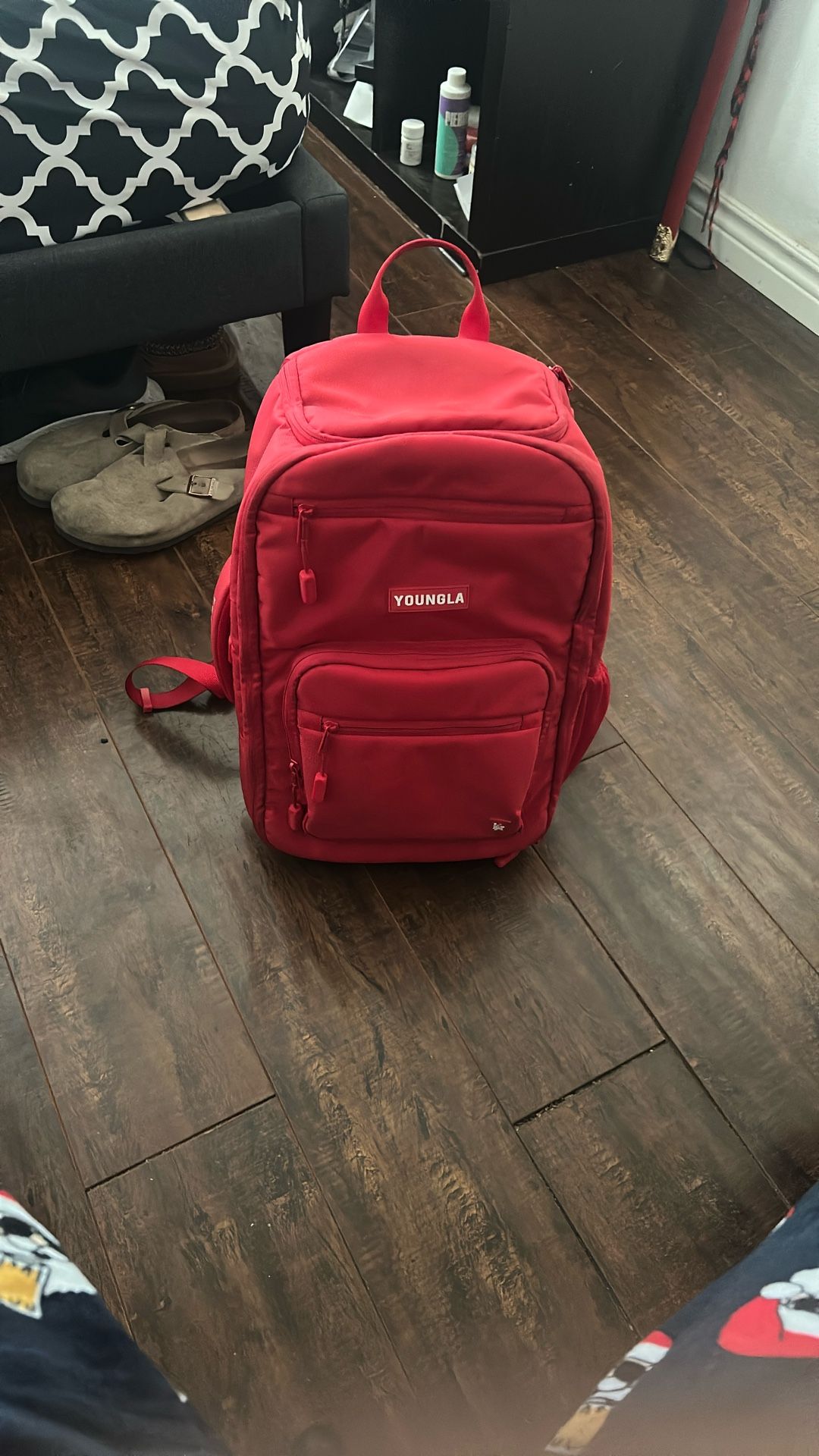 Red Young lA Gym Backpack