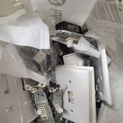 Bag Of Used Light Switches