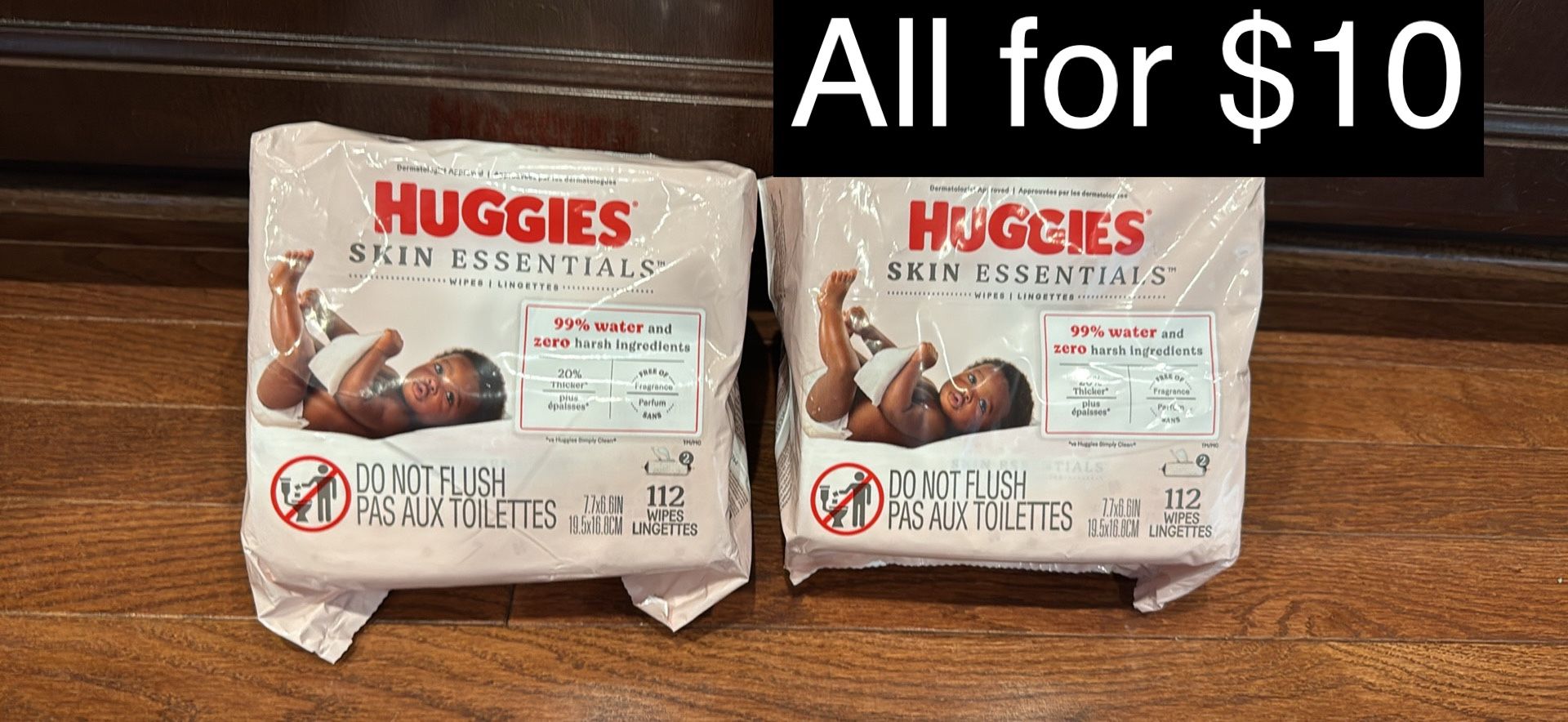 Huggies Baby Wipes 2 For $10