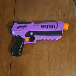 NERF Gun FORTNITE Purple SP-L Single Shot Blaster Gun 2018