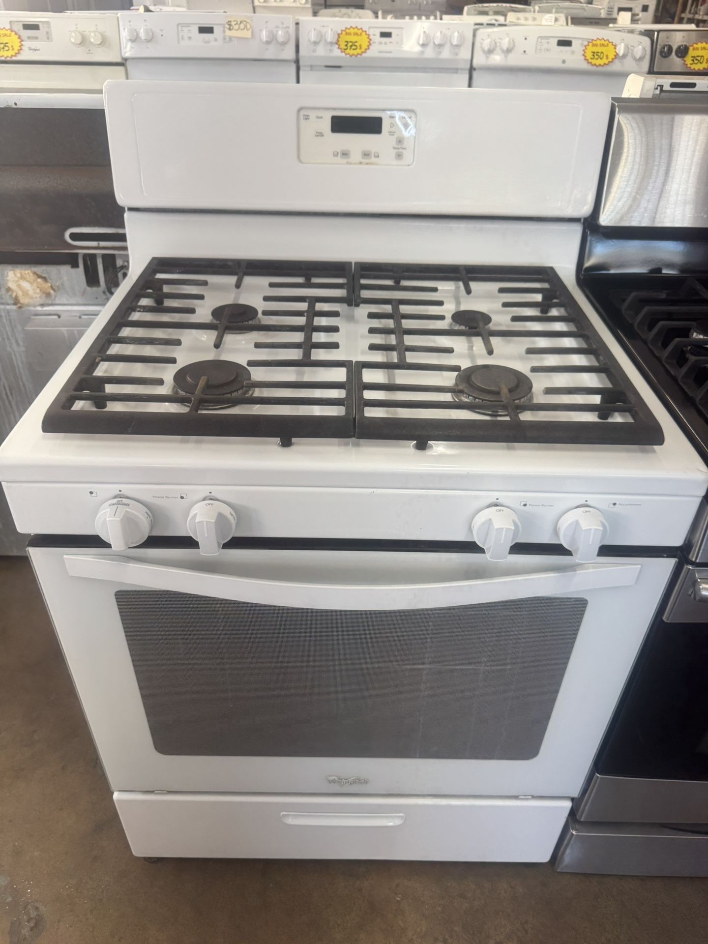 USED WHIRLPOOL GAS STOVE