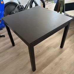 IKEA Expandable Black Table