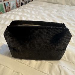 Black Sparkly Makeup Bag