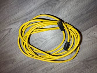 Yellow Heavy-Duty Outdoor Extension Cord