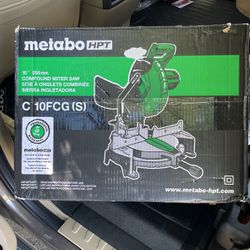 Metabo 10 Inch Compound Miter Saw