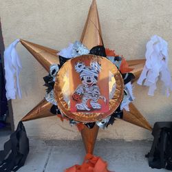 Mummy Mickey Halloween 3D Star Pinata 