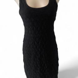 Size Large Midi Black Dress