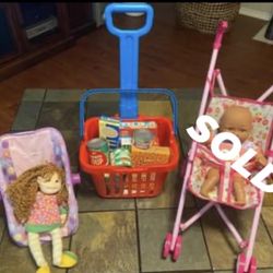 LITTLE GIRL TOYS/DOLLS - ALL FOR $30 - ($5 EACH) - PRICE IS FIRM