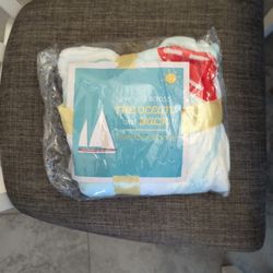 Love Across The Ocean Milestone Blanket
