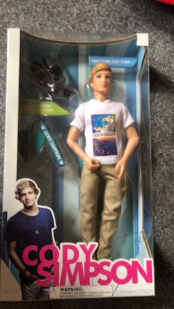 Cody Simpson Doll New