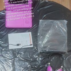 Head Phones And Dvd Caring Case Never Used