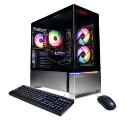PC With Keyboard & Mouse
