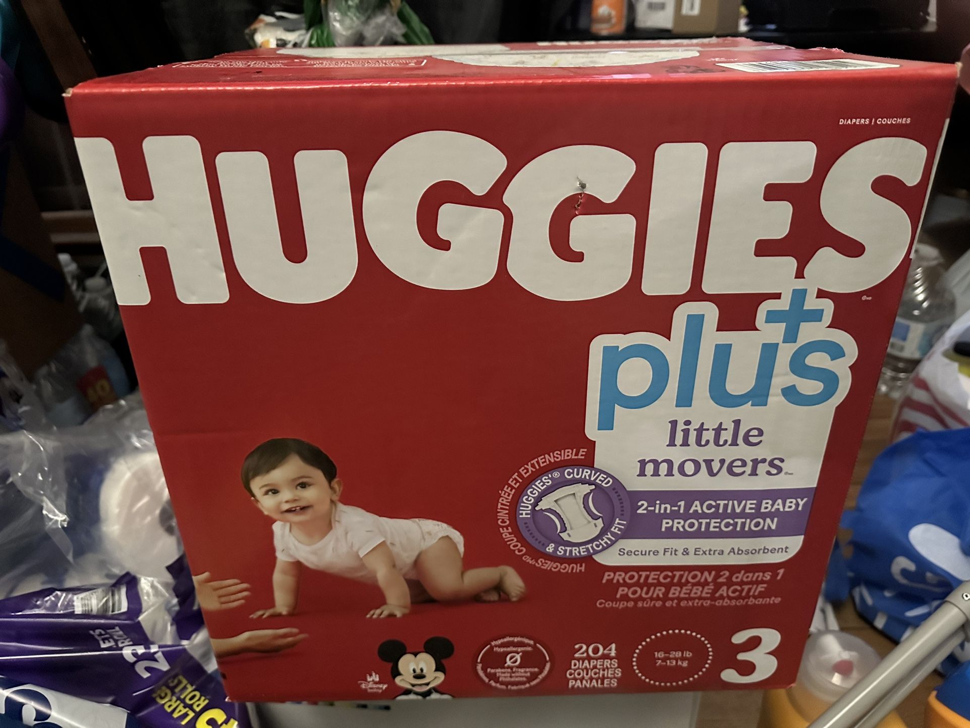 Huggies +Plus