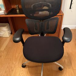 Ergonomic Office Chair Black Adjustable