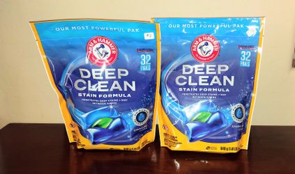 Arm and Hammer laundry Detergent 32 count - $7  Each 