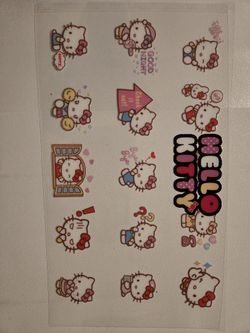 Hello Kitty # 2 UV Sticker
