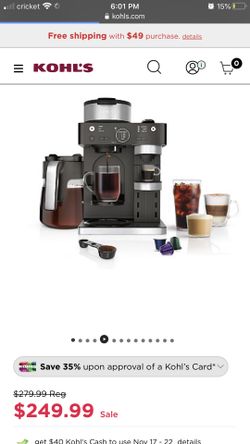 Ninja Espresso And Coffee barista System