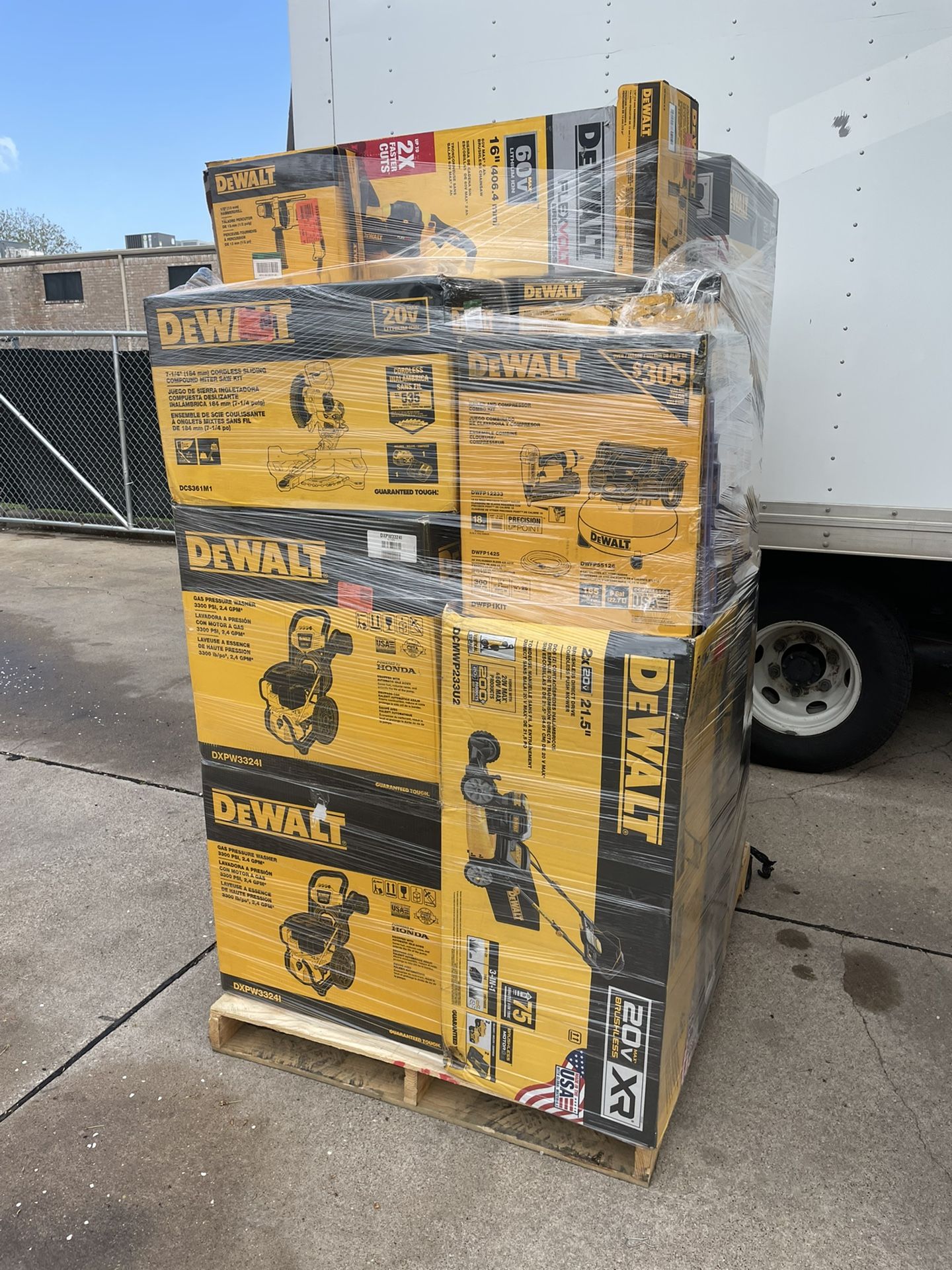 Dewalt Tool Pallets
