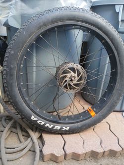 Radpower plus rear wheel
