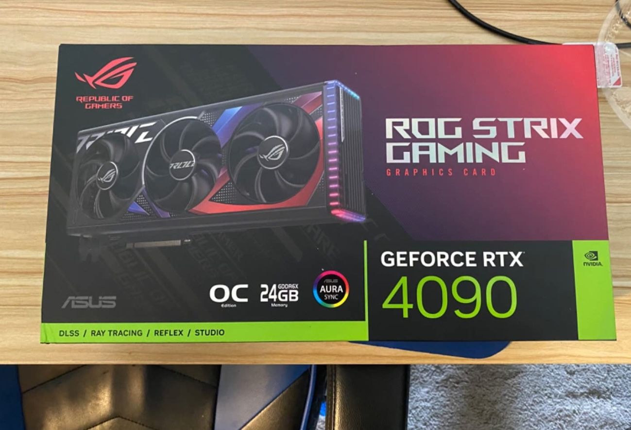 ASUS GeForce RTX 4090  ROG Strix 24GB Graphics Card 