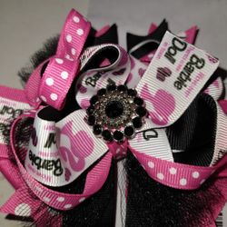 Barbie Hair Clip Bow 