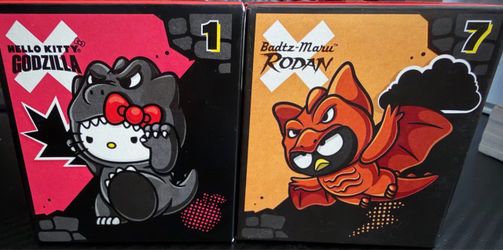 Hello Kitty Godzilla & Badtz-Maru Ridan TRADE