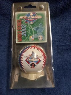 2002 Angel's World Champion Baseball