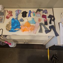 Lot Of Barbie Clothes