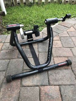 stationary bicycle stand