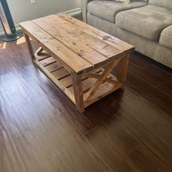 Rustic Coffee, Living Room Table