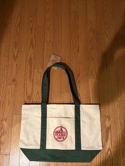 Trader Joe's Limited Edition Large Canvas Tote Bag