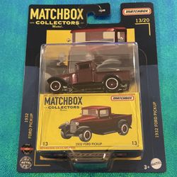 MATCHBOX 2021 Premium Collector's Series 1932 FORD PICKUP 13/20 CASE J