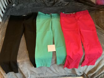 Banana republic crop pants size 8