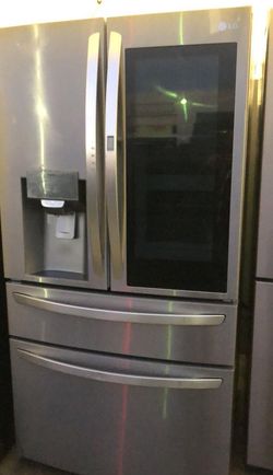 LG 4-Door Stainless Steel Fridge
