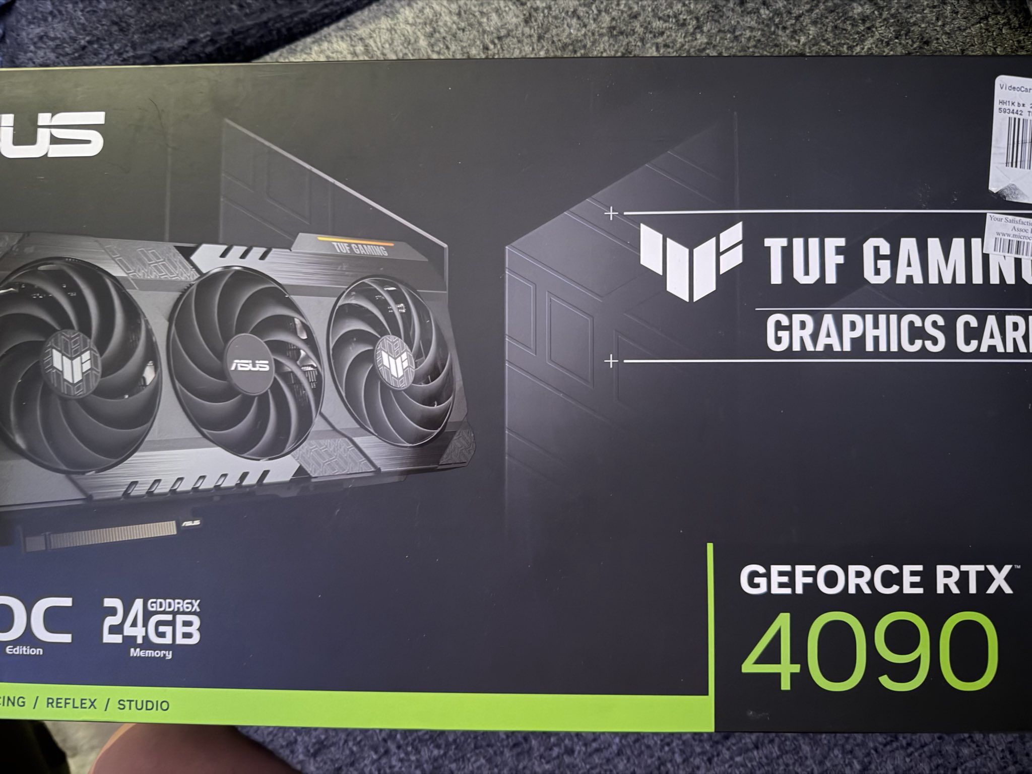 ASUS TUF Gaming GeForce RTX 4090 OC 24GB GDDR6X Graphics Card