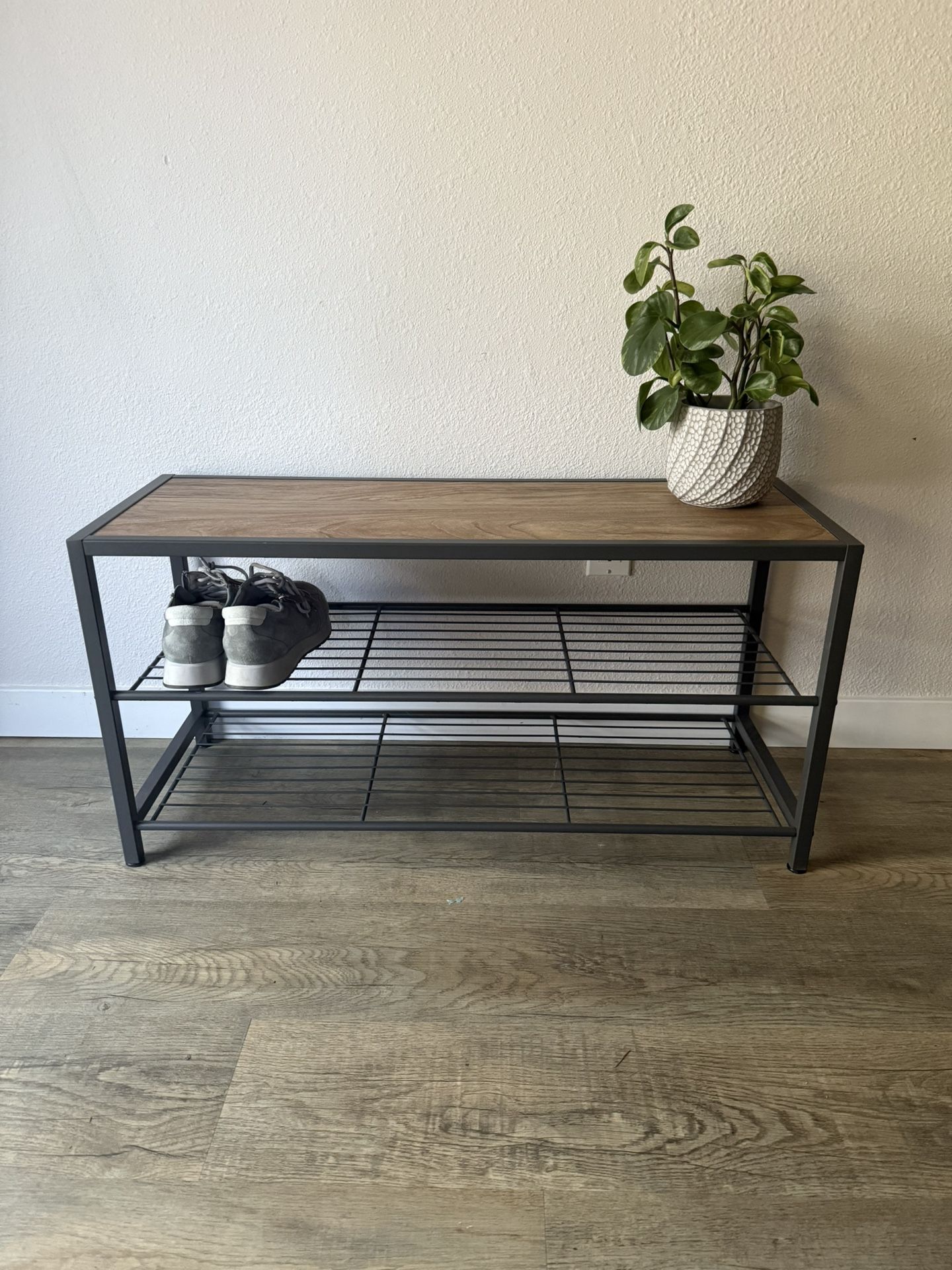 HANDY shoe rack - plant stand - three tiers - storage - delivery available