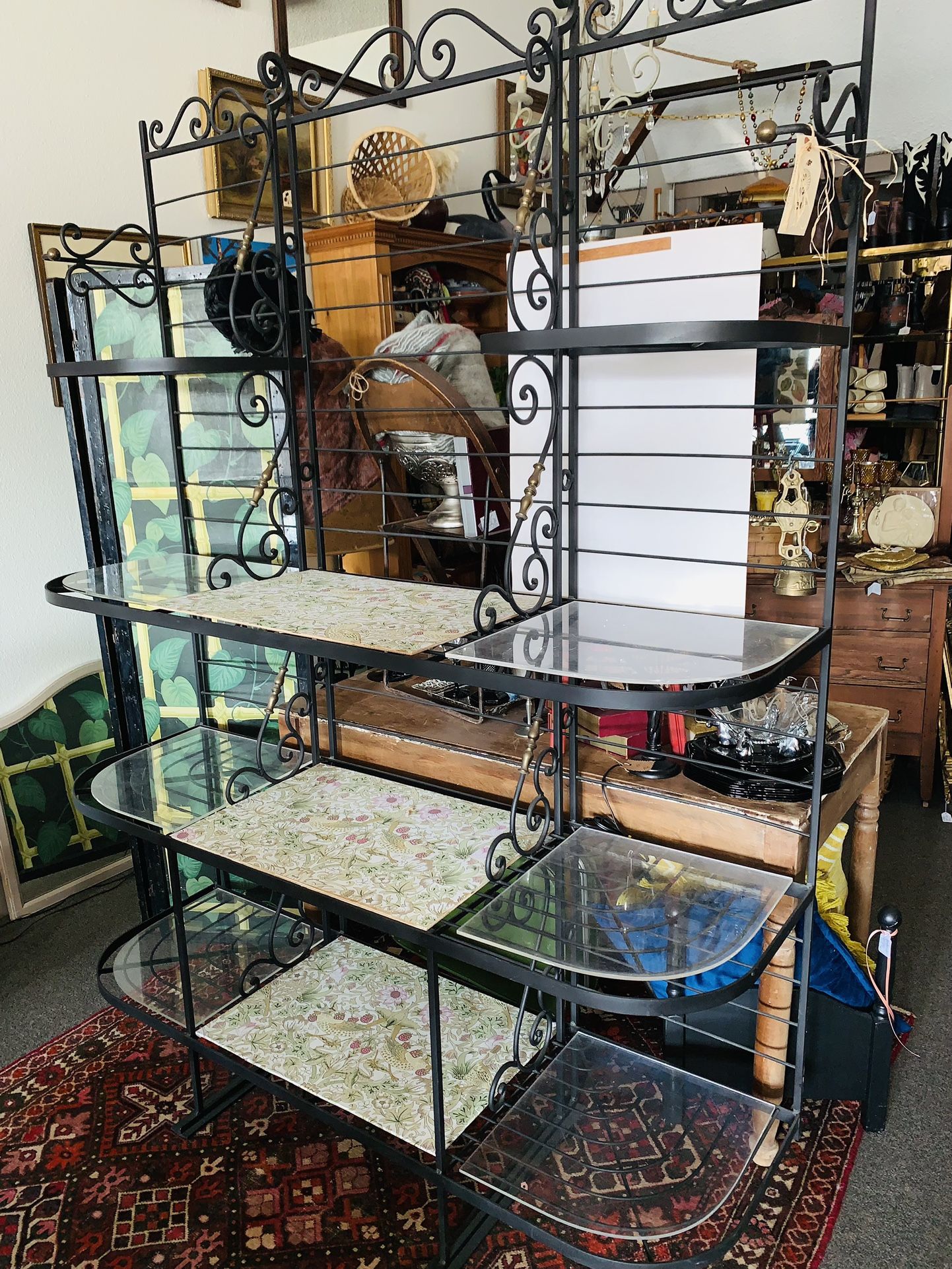 French Style Bakers Rack