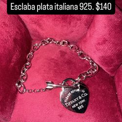 Esclava de plata 925 por $140