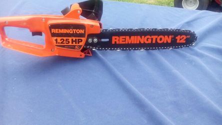 Remington 1.25 hp electric chainsaw deals